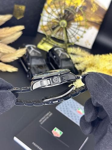 bomba: Yeni, Qol saatı, Tag Heuer, rəng - Qara — 10