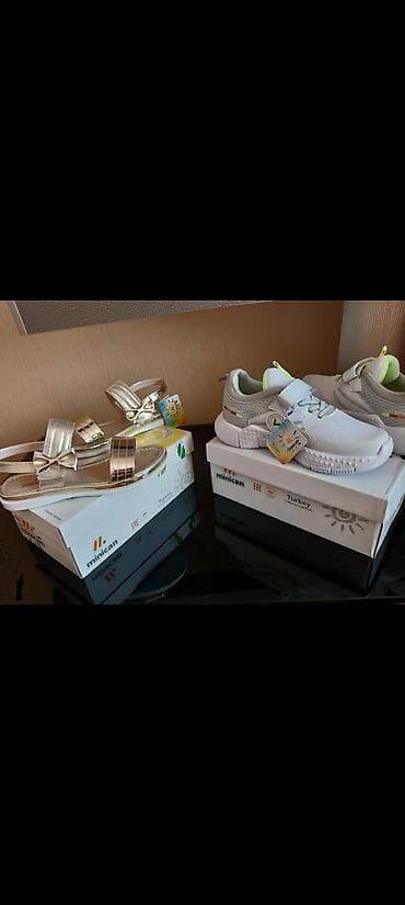 Rəng - Qızılı Basanojkalar, Ölçü: 34, Qız üçün — 1