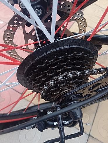 velosiped 24: ANMEIR K895 dağ velosipedi Tək Problemi: Arxa Təkər Partlayıb (Endirim — 3