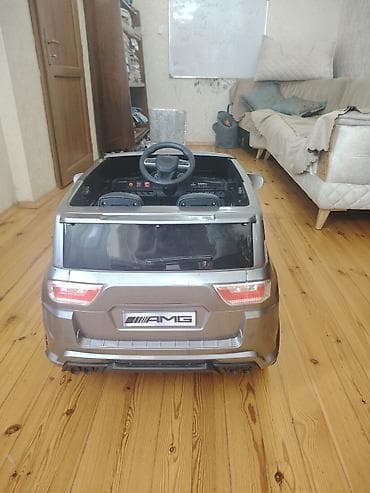 Uşaq üçün akkumulyatorlu Mercedes-Benz stilində elektrik maşın - — 3
