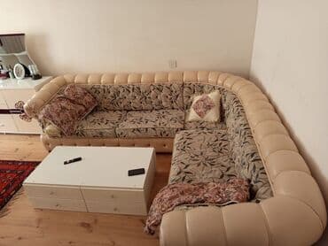 metbex mebeli satiram: Künc divan, İşlənmiş, Açılan — 2
