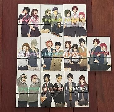 Məhsul: Horimiya manga seriyası – 1-dən 9-a qədər cildlər toplusu turk