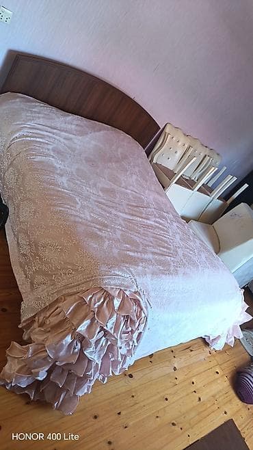 İkinəfərlik çarpayı, Matras ilə, Siyirməsiz