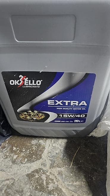 cg motor: OKSELLO Lubricants EXTRA 15W-40 mühərrik yağı 2 ədəd ümümi 40 litr — 1