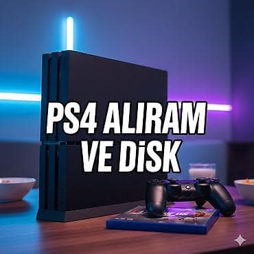 Digər oyun və konsollar: PS4 oyun konsolu və oyun diskləri alınır. - Modellər: PS4 Slim və PS4 — 1