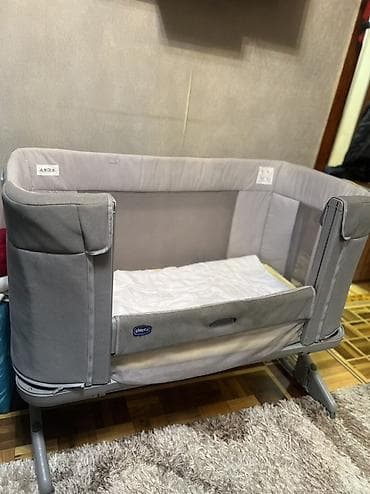 elvan metal: Oğlan və qız üçün, Dördbucaq, Beşik, Dəstsiz, Matras ilə, Yellənmə mexanizmsiz — 3