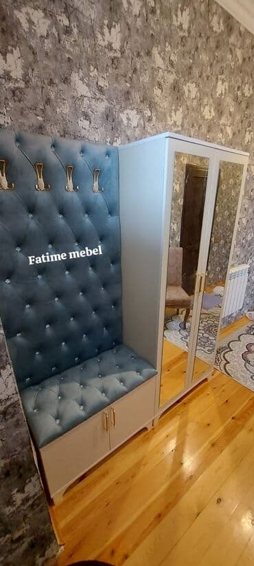 ağ tül perde: Yeni, Açılan, Düz dolab, Dəhliz dolabı — 1