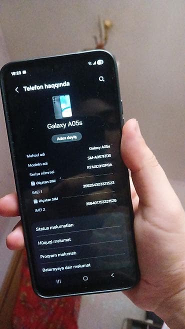 samsung tab7 lite: Samsung Galaxy A05s, 128 GB, rəng - Qara, İki sim kartlı — 1