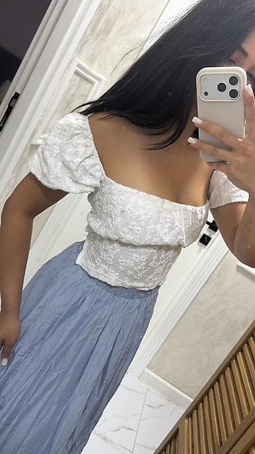 Ag beli aciq Zaradir- 10 azn Mavi etek-15 azn Qara etek-8 azn Ag T- — 2