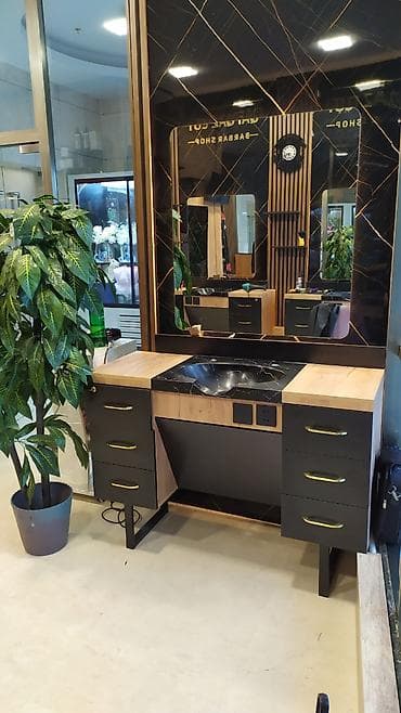 işləmiş mebelər: Düz masa, Siyirməli, Polkalı, Teksturalı laminat — 1