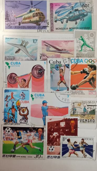 gümüş pullar: SSRİ dövründən qalan antik markalar — 1