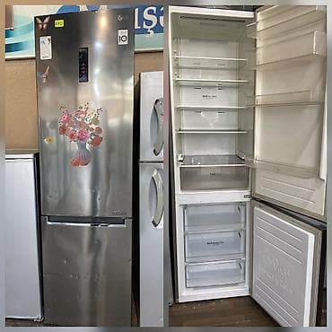 2 qapılı LG Soyuducu Satılır, rəng - Gümüşü