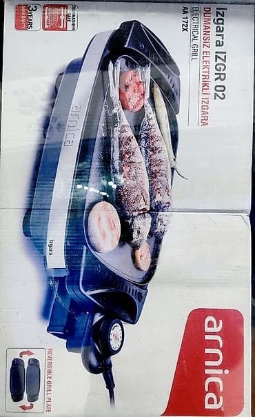 Qorizontal manqal, Termostat ilə, Yeni