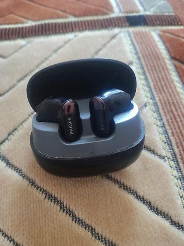 Philips tam simsiz qulaqlıqlar + şarj qabı - Qulaqda kanala oturan