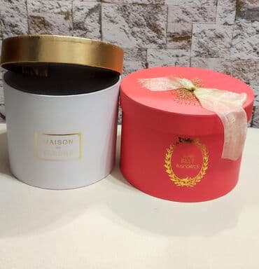 hediyye qutuları: Hədiyyə qutusu, Yeni, rəng - Qırmızı, Ünvandan götürmə — 2