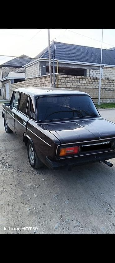 vaz 2106 kuzası: VAZ 2106 sedan - Kuzov: klassik 4 qapılı sedan, tünd rəng - Ön-arka — 6