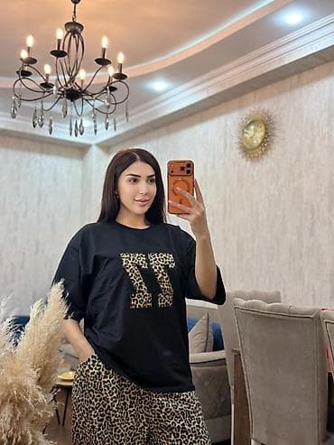 palt: Qadın idman dəsti – 2 hissəli - Üst: rahat kəsimli, qısa oversize — 10