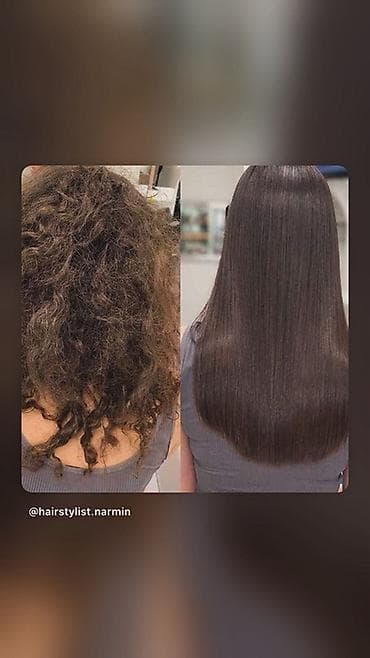 permanent qas formalari: Qadın saç ustaları | Keratin — 1