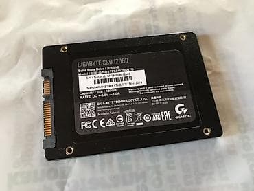 Daxili SSD disk Gigabyte, 120 GB, 2.5"