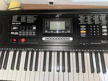 metronom: MK-812 elektron sintezator – 61 tam ölçülü klaviş – Daxili ikili — 6