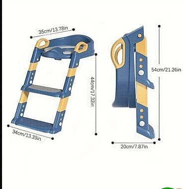 Унитазы для маломобильных людей: Uşaqlar üçün nərdivanlı tualet oturacağı Ünvan Q Qarayev metrosu — 2