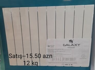 Kombilər: Yeni Seksiyalı Radiator Alüminium, Pulsuz çatdırılma, Ödənişli quraşdırma, Zəmanətsiz, Kredit var — 7