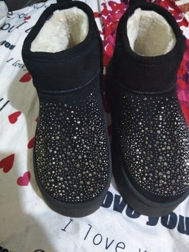 qadın bot: Ölçü: 39, rəng - Qara, Yeni — 1