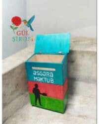 plasmas qutu: 🌿 Taxtadan hazırlanmış əl işi poçt qutusu 🌿 Həm dekorativ, həm də — 10