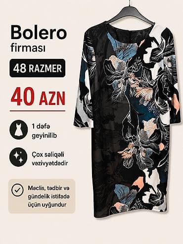 iqos iluma i: Bolero firmasının qadın paltarı - Ölçü: 48 - Qiymət: 40 AZN - 1 dəfə — 1