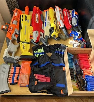 tab 15: Nerf blaster tapanca. Boyukler 25 manat. Orta 15 manat Kicik 5 manat — 1