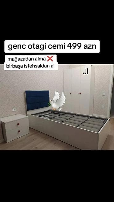 moyka hamam: Oğlan və qız üçün, Yeni, Təknəfərlik çarpayı — 1