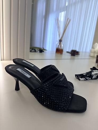 elde sepkiler: Tərliklər, Ölçü: 37, rəng - Qara, İşlənmiş — 3