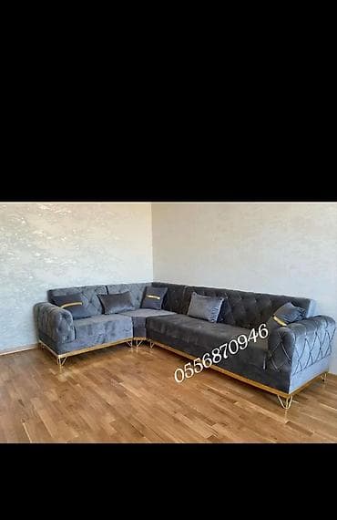 uqlavoy divan: Künc divan, Qonaq otağı üçün, Parça, Bazalı, Açılan, Kitab — 10