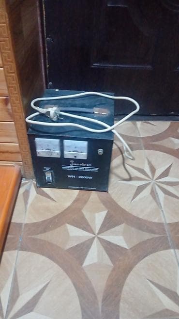 staplizator: Jacobs Automatic Voltage Regulator WN-2000W - Güc: 2000W - Tip — 1