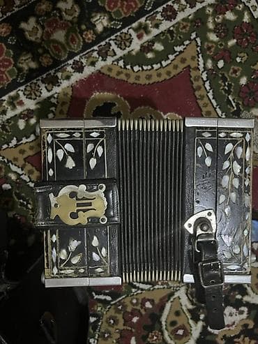 Qarmonlar: Qarmon – dekorlu, ana mirvari naxışlı - Növ: knopf akordeon tipli — 4