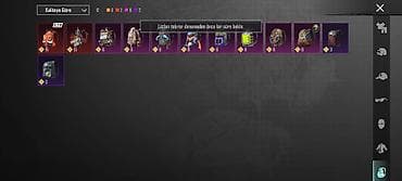 topdan saat: PUBG Mobile hesabı – zəngin kolleksiya - Platforma: PUBG Mobile - — 1