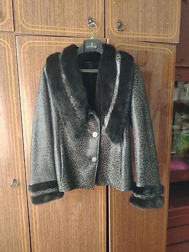 pro siqar: Şık qadın üst geyimi – qısa model jaket/kürk kombinasiyası Feminadan — 1