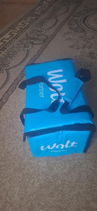 bolt sunka: Wolt Partner izotermal çatdırılma çantası - Rəng: mavi, “Wolt — 9