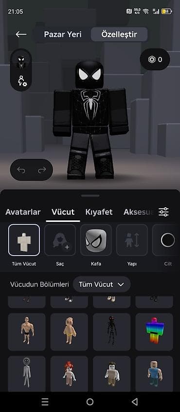 cekme: ROBLOX hesabı – oyun daxili avatar və kosmetiklər - Platforma: Roblox — 2