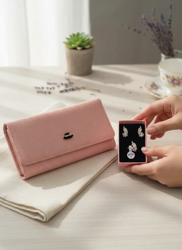 pul yığmaq ucun qab: Pulqabı, Eko dəri, Yeni — 1