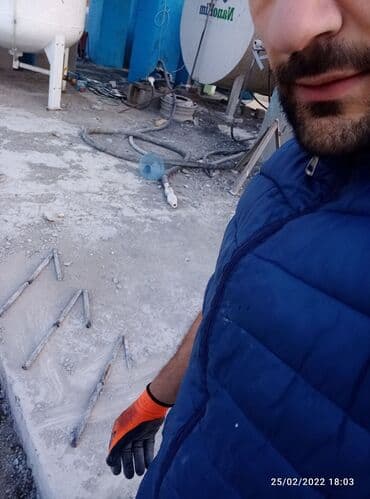 breket qiymetleri 2022: Beton kesen kəsən karotçu - Beton kəsmə deşmə və daşınması - Beton — 2