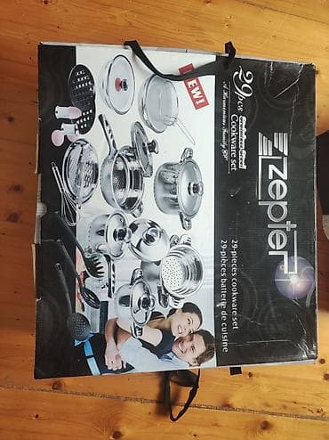 qab qaşiq: Tava, rəng - Gümüşü, Paslanmayan polad — 4