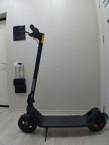 электро сомакат: Xiaomi elektrik skuter - Brend: Xiaomi - Rəng: qara - Geniş, rezin — 3