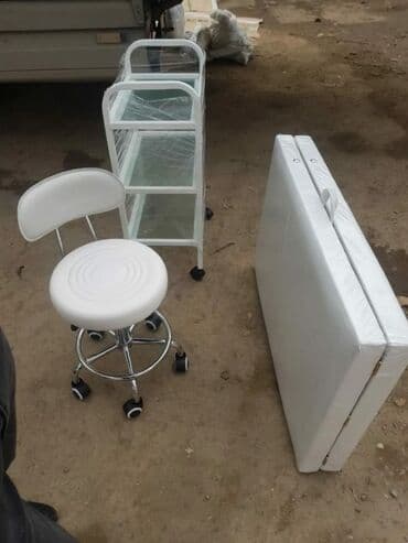 şlanqların satışı: Новый, Косметологическая кушетка, цвет - Белый — 3