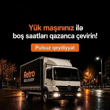 ev iş ilanları: Sürücü-kuryer tələb olunur, Şəxsi nəqliyyat vasitəsi ilə, Saatlıq ödəniş — 1