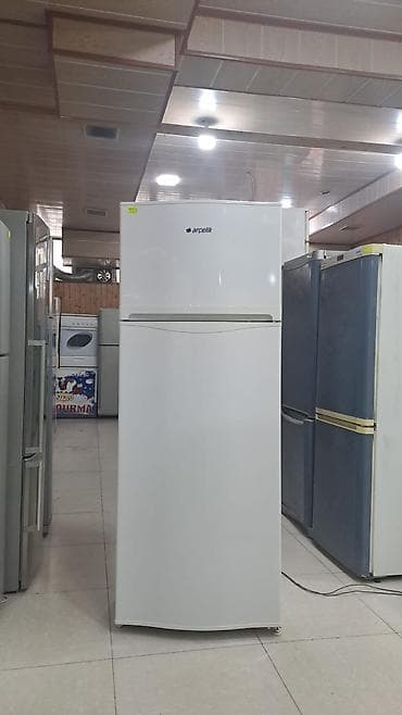 sharp soyuducu servis: 2 qapılı Arcelik Soyuducu Satılır, rəng - Ağ — 1