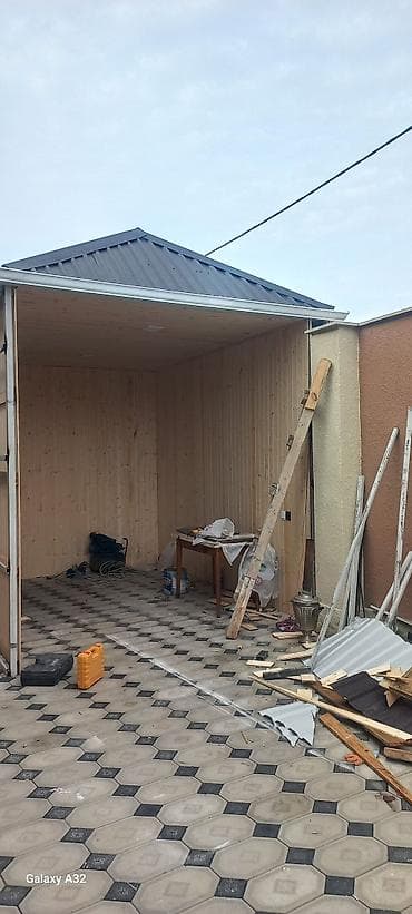 ремонт генераторов: Biaetka ağacla üzlənmiş mini qaraj/hörvətxana konstruksiyası – layihə — 4