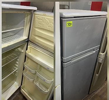 soyuducu sumqayitda: İki qapılı soyuducu (üstdə dondurucu) - Korpus rəngi: gümüşü/boz - — 1