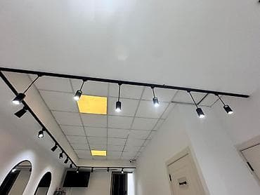 Məhəccərlər: Maqnitli trek işıqlandırma sistemi - Rəng: qara profil, silindrik — 1