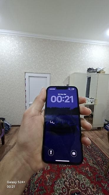 IPhone 14, 128 ГБ, Black Titanium, Гарантия, Face ID, С документами